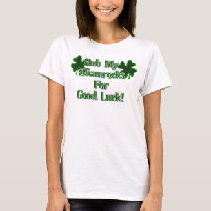 T-shirt Saint Patrick's Day - Frapper mes Shamrocks pour l