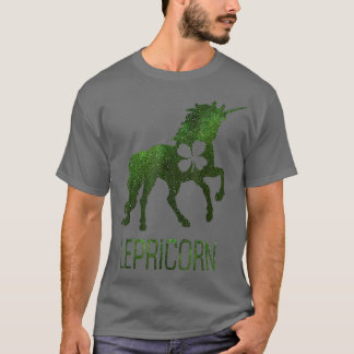 T-shirt Saint Patrick's Day Lepricorn Unicorn Lepricorn
