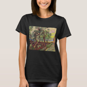T-shirt Saint Paul Hospital et Garden par Vincent van Gogh