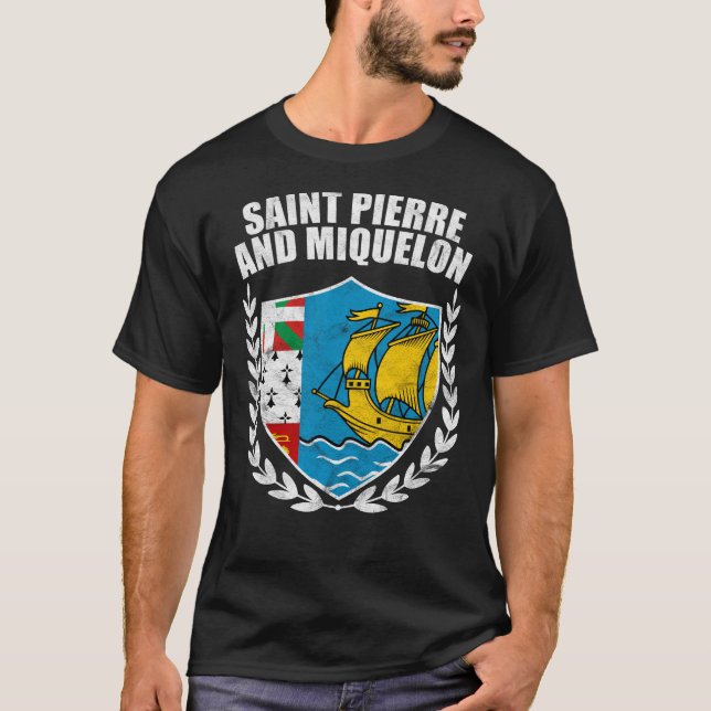 T-shirt Saint-Pierre-et-Miquelon (Devant)