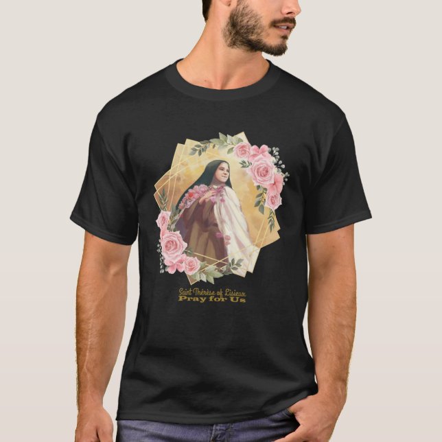 T-shirt Saint-Thérèse de Lisieux (Devant)