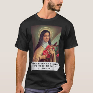 T-shirt Saint Thérèse de Lisieux Saint Thérèse de l'Enfant