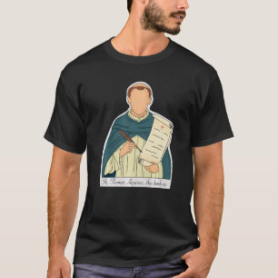 T-shirt Saint Thomas D'Aquin Patron Saint Des Étudiants Ca