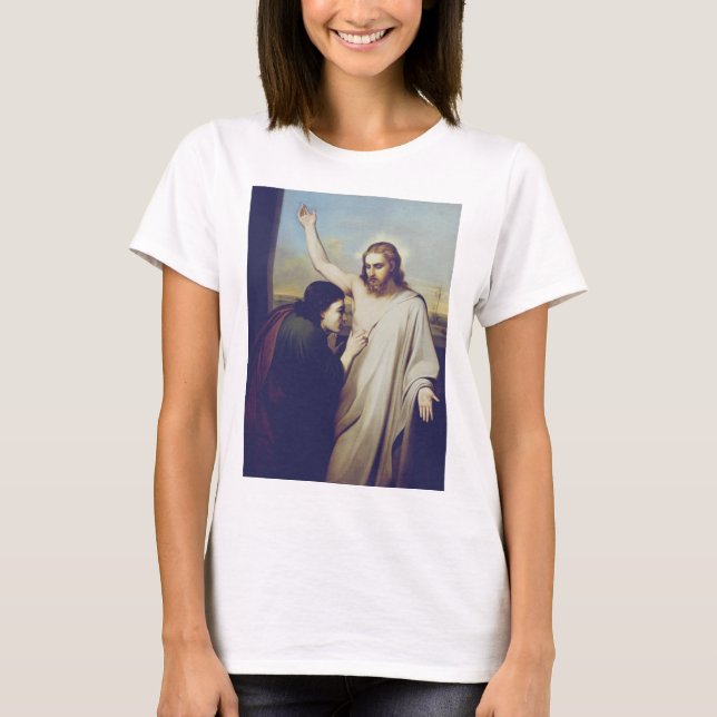 T-shirt Saint Thomas doutant par Silvestro Lega (Devant)