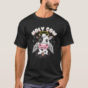 T-shirt Saint-Vache Halo Angel Ailes mignon jeu de nouveau