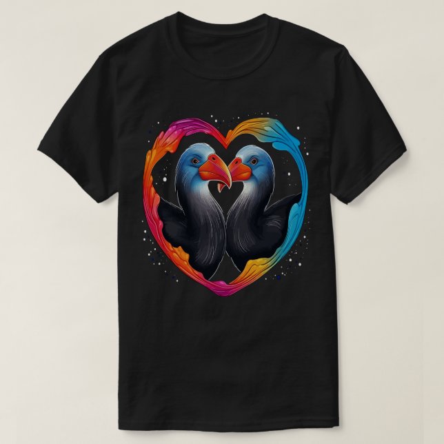 T-shirt Saint Valentin Albatros (Design devant)