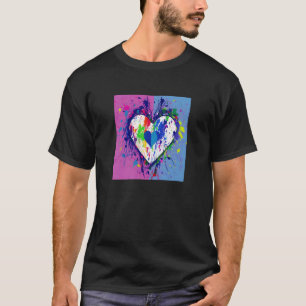 T-shirt Saint Valentin Amour Coeur Fille amie Fiancée Femm