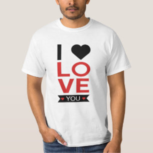 T-shirt Saint-Valentin Amour du Coeur Couples Idée de Cad