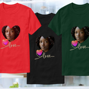 T-shirt Saint Valentin avec oiseau canari