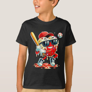 T-shirt Saint-Valentin Cœur Baseball Drip Glace Garçons
