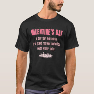 T-shirt Saint-Valentin Humour Sarcastique Célibataire Sain
