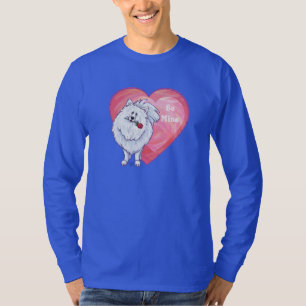 T-shirt Saint Valentin Poméranie Blanche