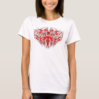 Saint-Valentin Tatouage Tribal des Coeurs rouges