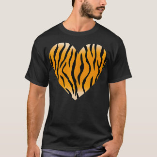 T-shirt Saint Valentin Tiger Tiger Motif tendance H