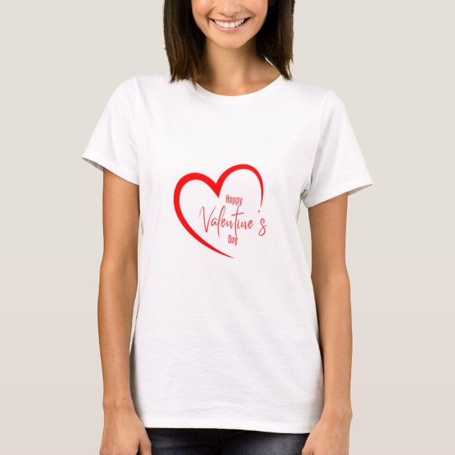 T-shirt Saint Valentin unique - Célébrez l'amour dans le s (Devant)