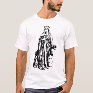 T-shirt Sainte Barbara Vierge et martyre