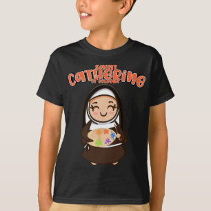 T-shirt Sainte Catherine de Bologne Patron Saint Artistes 