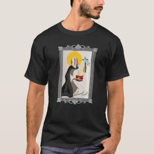 T-shirt Sainte Catherine De Sienne Pureté Catholique Fille