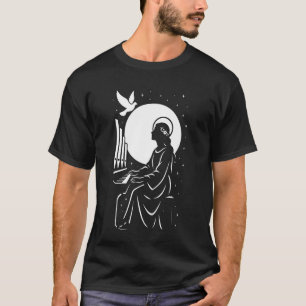 T-shirt Sainte Cécile Confirmation Orgue Catholique Patron