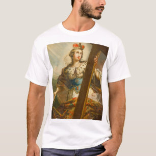 T-shirt Sainte-Hélène de Constantinople avec croix