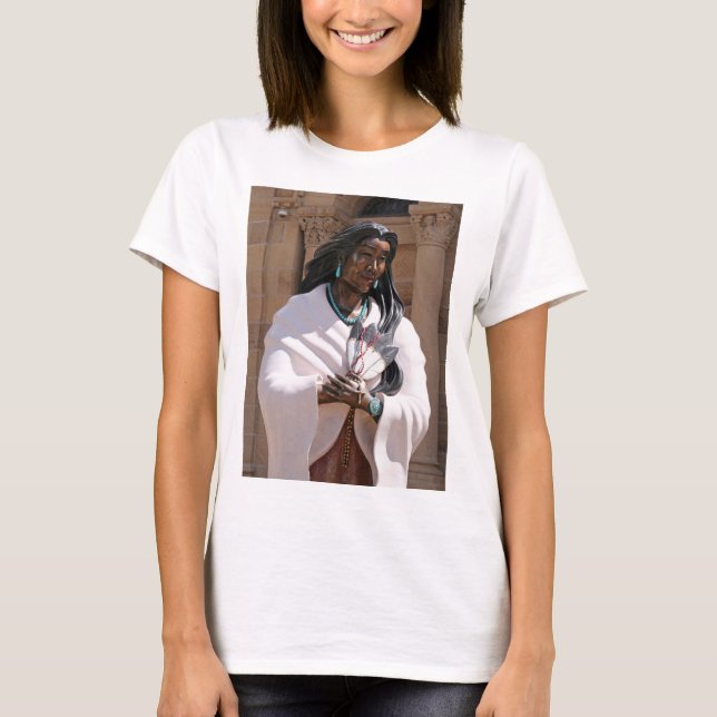 T-shirt Sainte Kateri Tekakwitha (Devant)