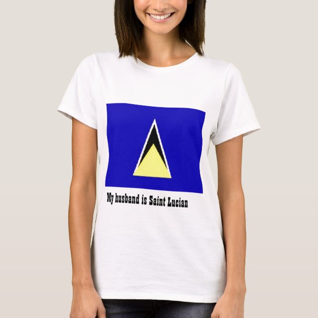 T-shirt Sainte-Lucie (Devant)