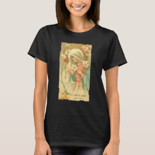 T-shirt Sainte Mère Marie Mère de Jésus Catholique Vintage