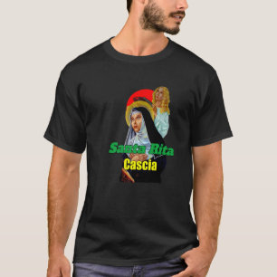 T-shirt Sainte Rita de Cascia Prière Sainte Patronne Catho