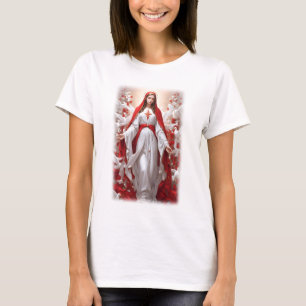 T-shirt Sainte Vierge Marie chrétienne catholique