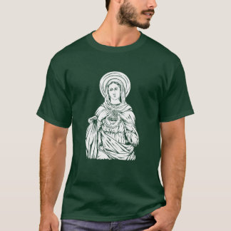 T-shirt Sainte Vierge Marie chrétienne mère de Jésus Chris