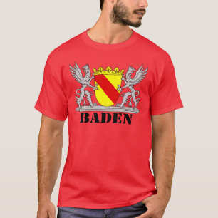 T-shirt Saisir plus badois avec l'écriture un bain