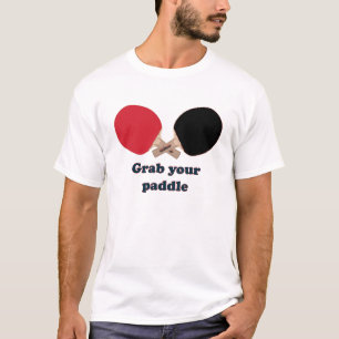 T-shirt Saisissez votre ping-pong de palette