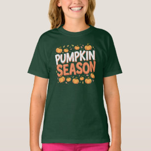 T-shirt Saison citrouille