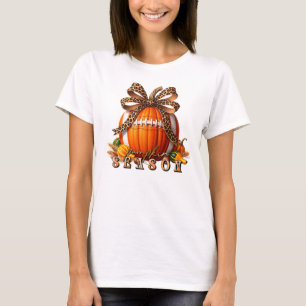 T-shirt Saison citrouille