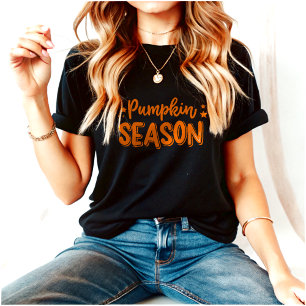 T-shirt saison citrouille