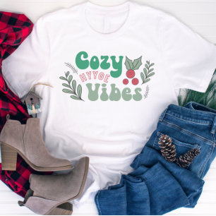 T-shirt Saison Cosy Retro Mignonne Noël