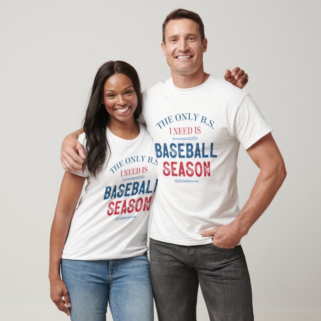 T-shirt Saison de baseball (Unisexe)