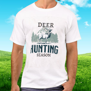 T-shirt Saison de chasse au cerf
