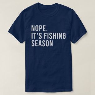 T-shirt Saison de la chemise de pêche pour hommes