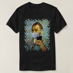 T-shirt Saison De La Flu Van Gogh Autoportrait Avec Selfie