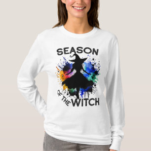 T-shirt Saison de la sorcière, fête d'Halloween