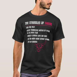 T-shirt Saison de marchandises Taurus SIGNE Zodiaque Astro