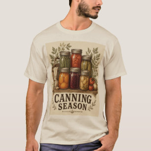 T-shirt Saison de mise en conserve Ferme de collection l'a