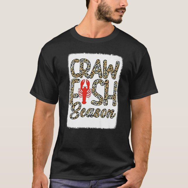 T-shirt Saison de poisson crus leached Lo (Devant)