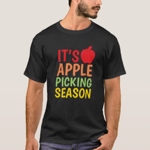 T-shirt Saison de prélèvement d'Apple Inspiré Relation