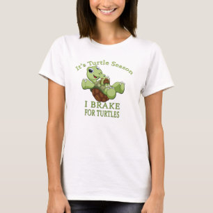 T-shirt Saison de tortue I Frein pour tortues