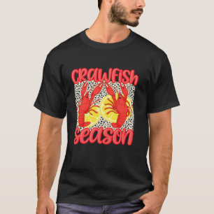 T-shirt Saison d'écrevisses de mer Cajun drôle de fruits d