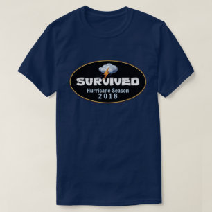 T-shirt saison des ouragans survécue 2018