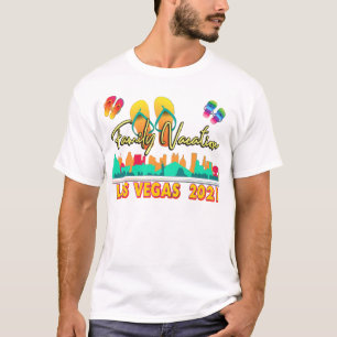 T-shirt Saison d'été T-Shi de Las Vegas Family Vacation 