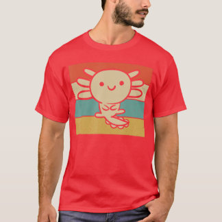 T-shirt Saison d'Halloween Axolotl Éffrayant Axolotl Lover
